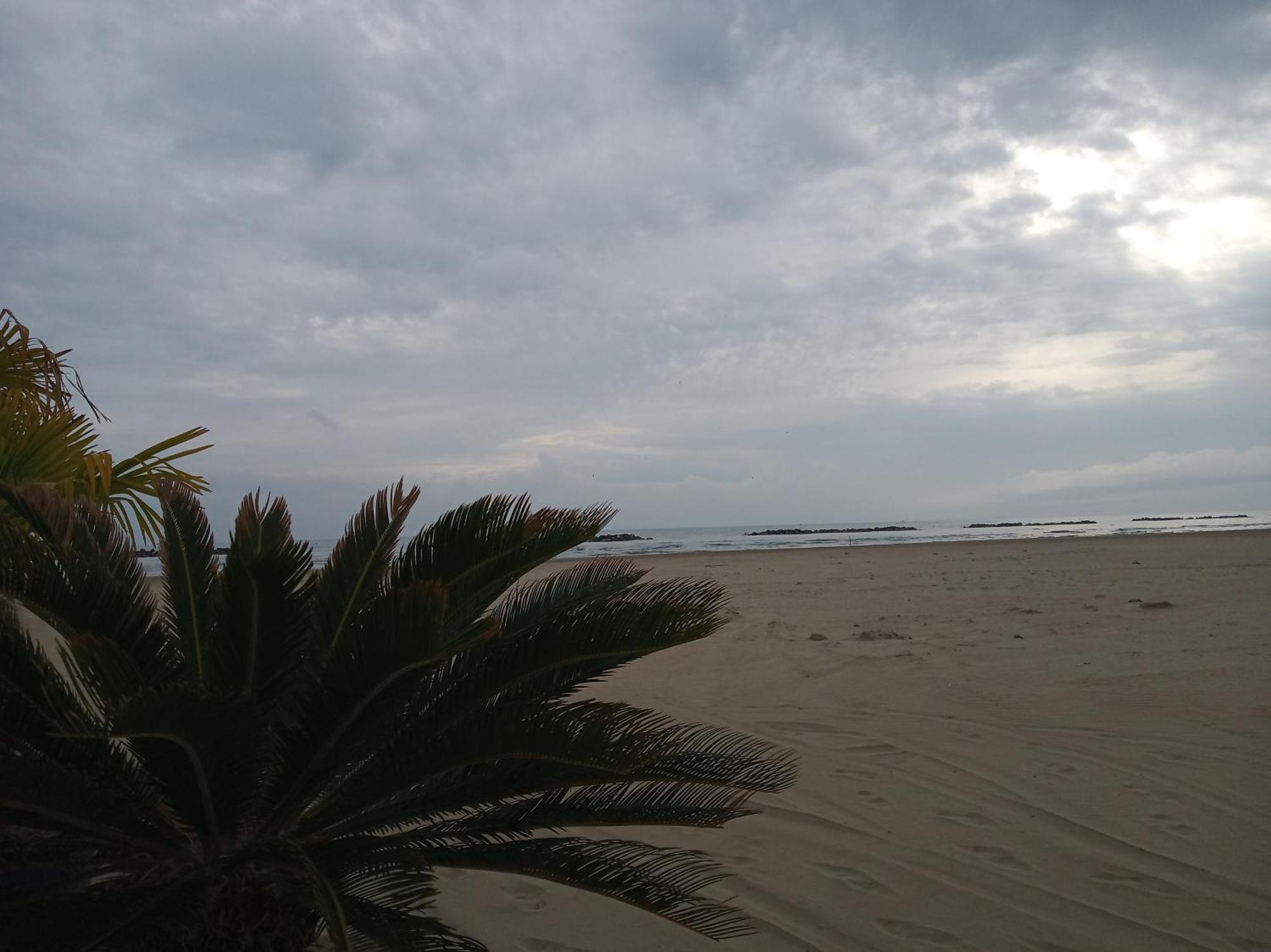 villa a mare Senigallia Exteriör bild